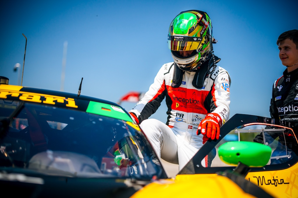 Frederik Schandorff kæmpede sig tilbage i mesterskabet.
(Foto: Inception Racing)